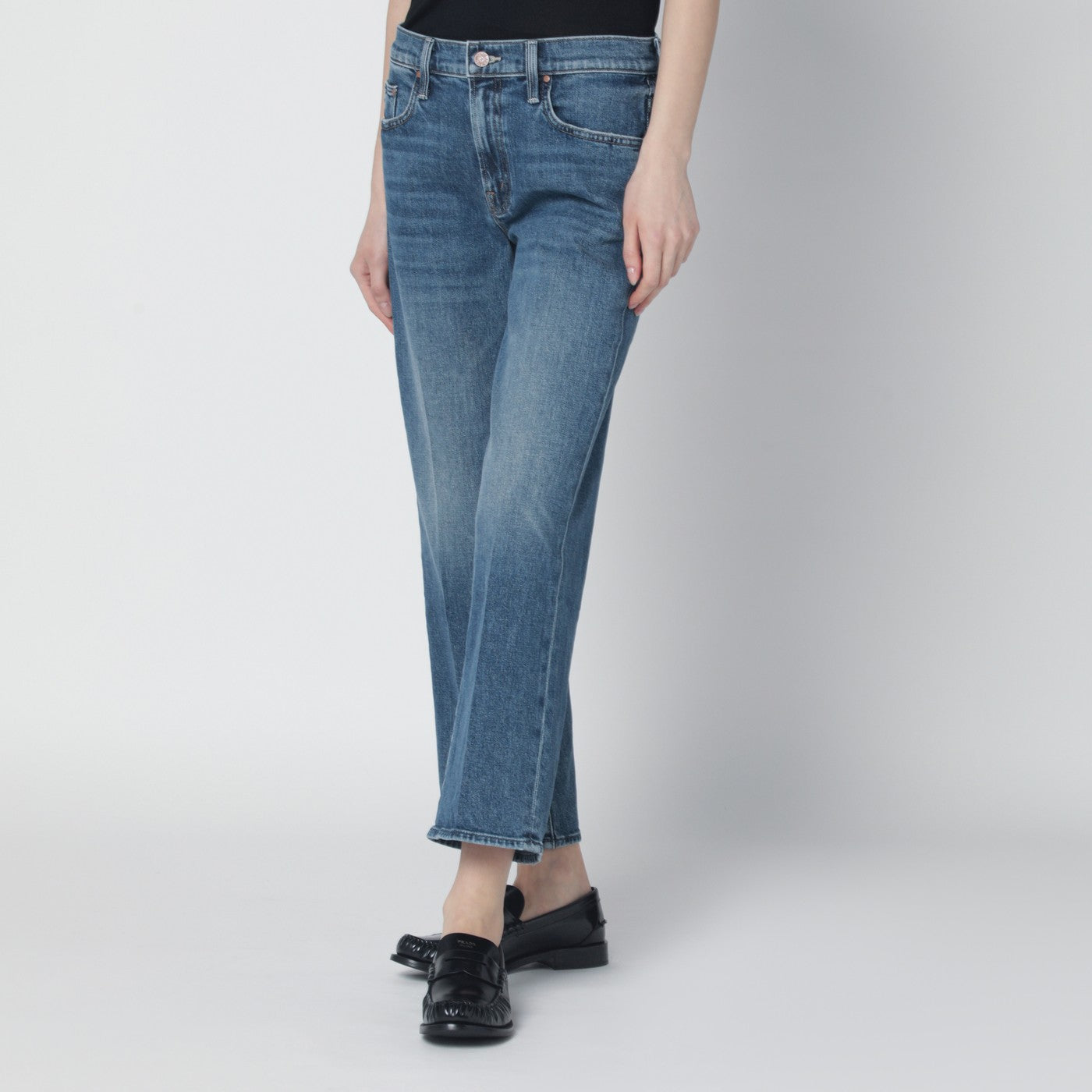Blaue Troublemaker-Jeans