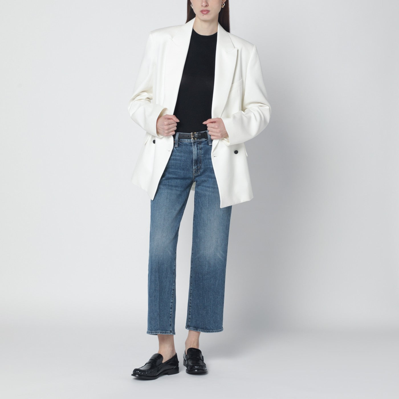 Blaue Troublemaker-Jeans