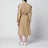 Dester double-breasted cotton-cashmere trench in sand