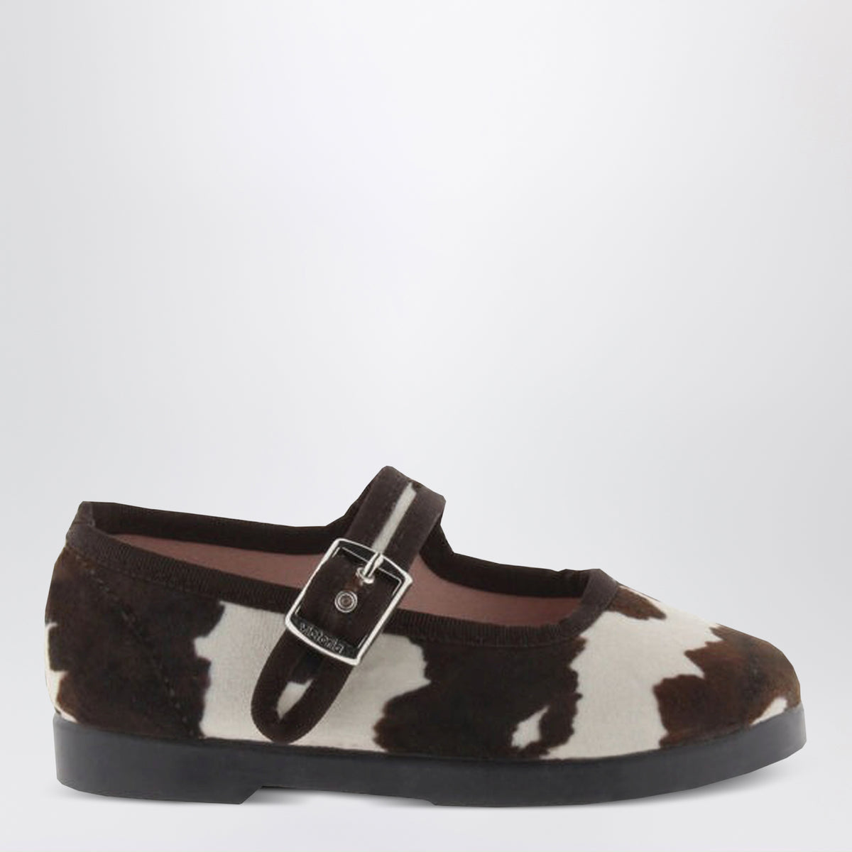 Ballerines Gong-Fu blanches à imprimé animalier