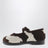 Ballerines Gong-Fu blanches à imprimé animalier