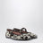 Ballerines Gong-Fu marron à imprimé animalier