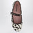 Ballerines Gong-Fu marron à imprimé animalier