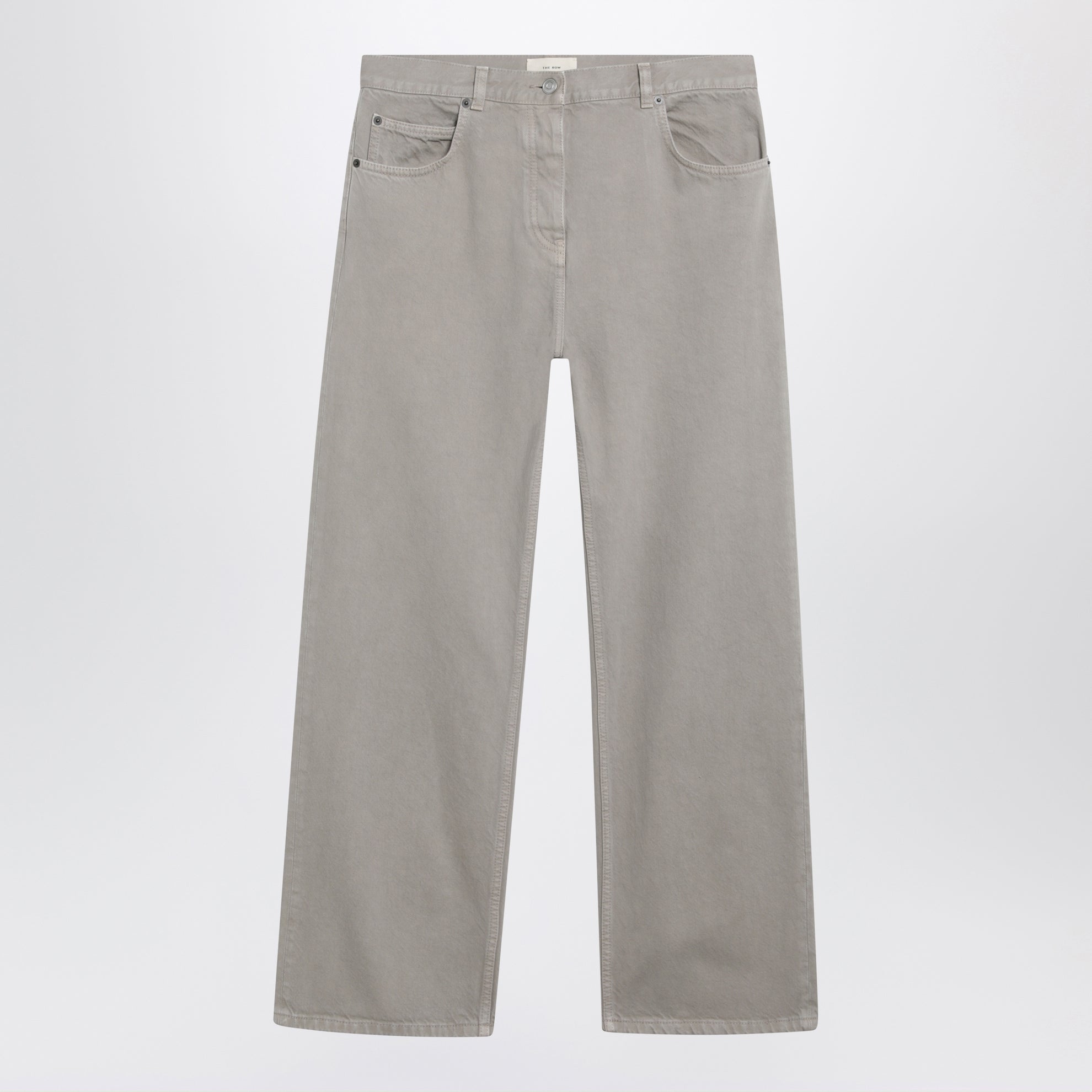 Finbar cotton jeans in smoke grey