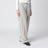 Pantalone Iven grigio fumo in misto seta