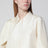 Lucetta shantung silk shirt in vanilla