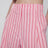 Wide pink striped trousers