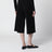 Shorts Dusk aus geripptem Baumwolljersey, schwarz