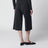 Culotte Dusk aus Baumwolljersey in Anthrazit meliert