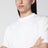 T-shirt Estavo oversize in jersey di lino bianca