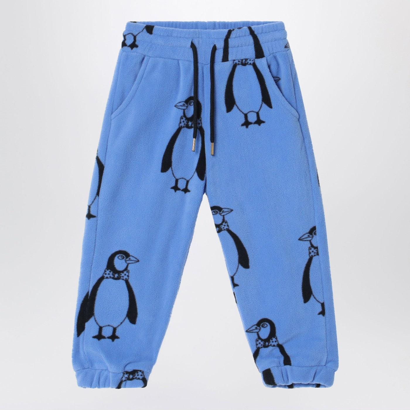 Pantalone jogging blu con pinguini