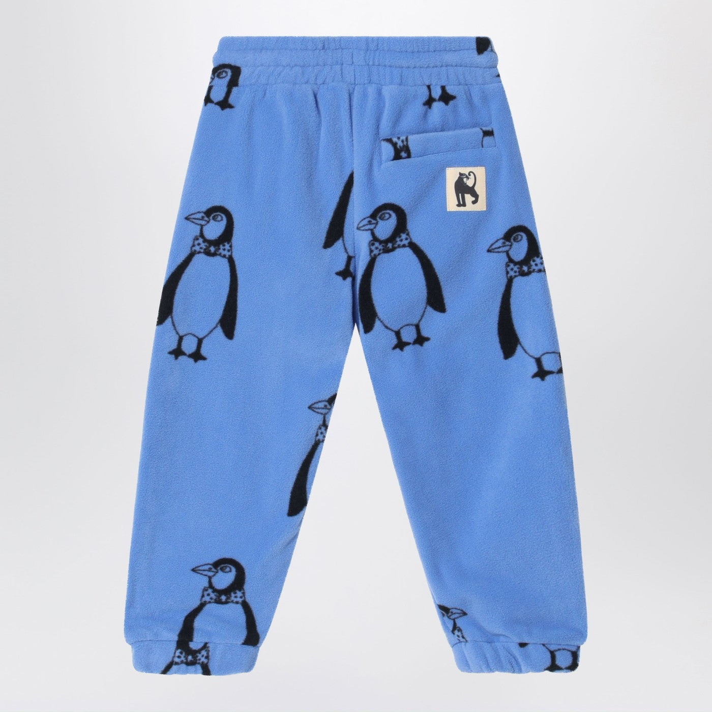 Pantalone jogging blu con pinguini