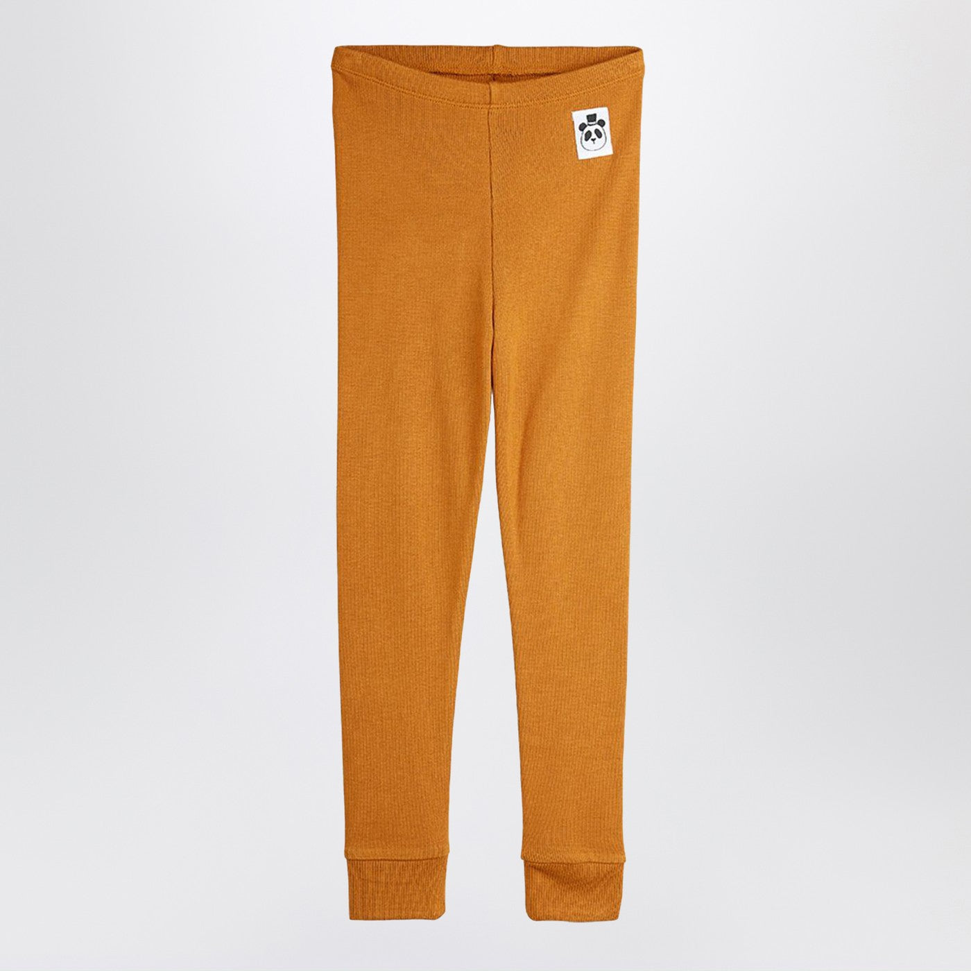 Hellbraune Modal-Leggings