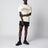 T‑Shirt MothTech gialla chiara con fori