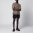 Space-O T-Shirt in Camouflage aus perforiertem Micro-Jersey