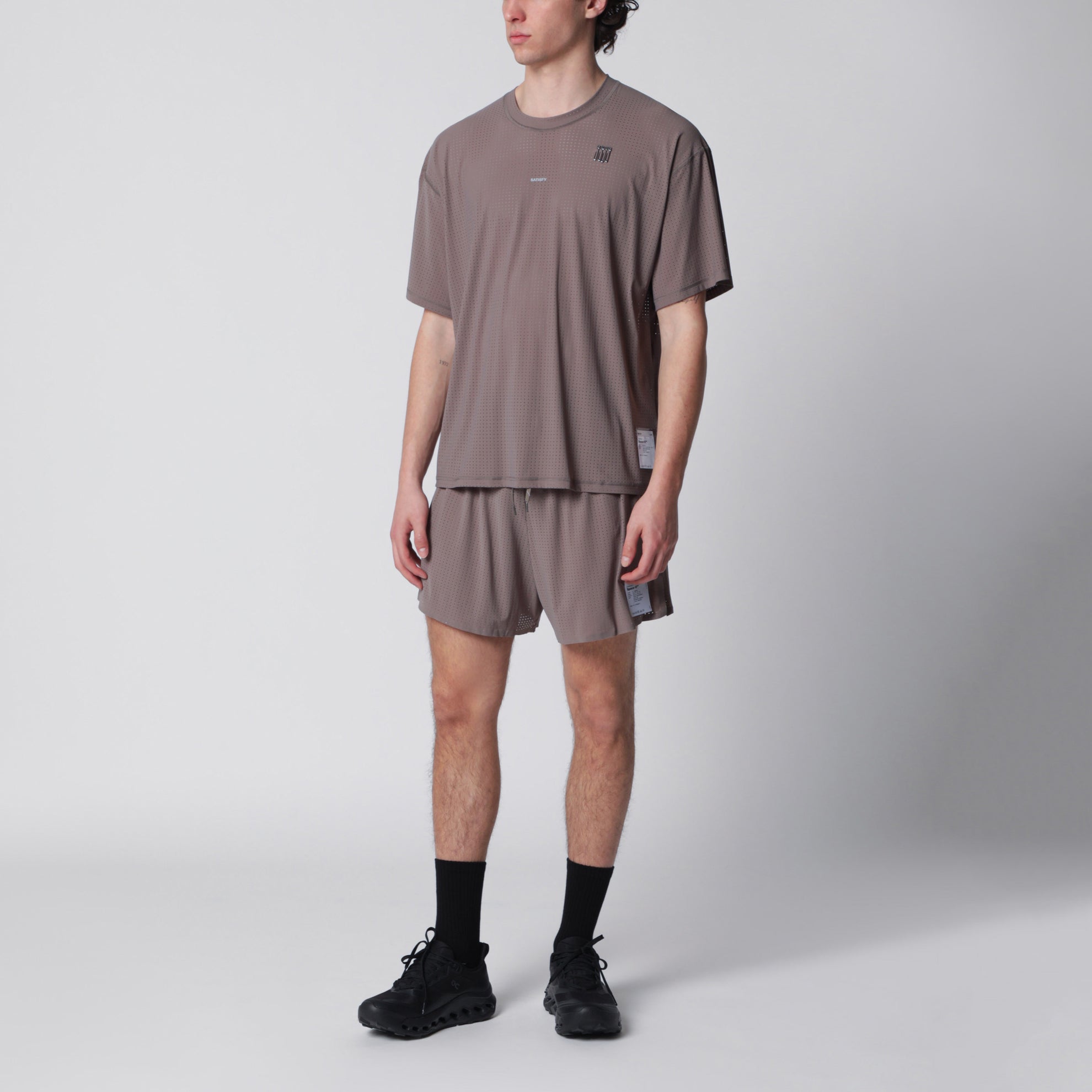 T-shirt Space‑O color Falcon in micro jersey traforato