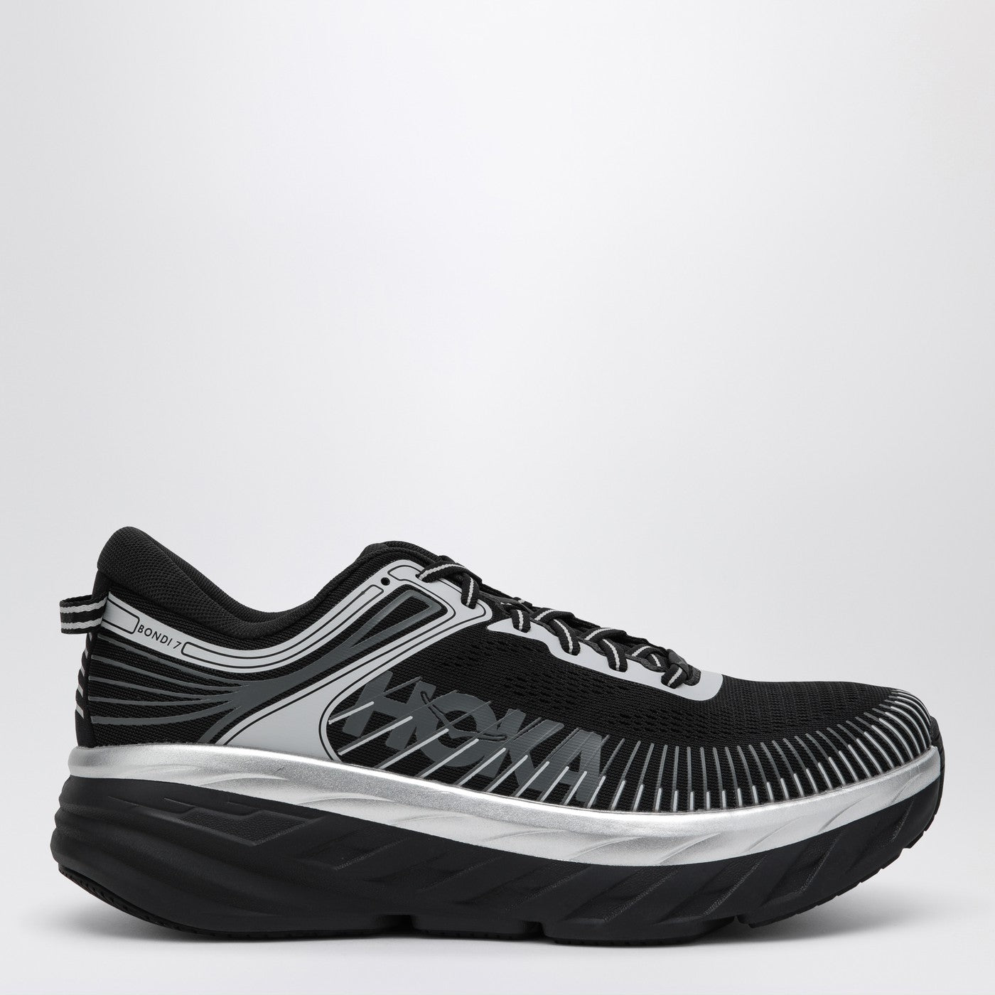 靴 HOKA ONE ONE BONDI 7 28cm HOKA ONE ONE® Bondi 7 Sneakers Black/Stardust | TheDoubleF