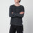 Aged Black MothTech Waffle Langarm-T-Shirt