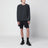 Aged Black MothTech Waffle Langarm-T-Shirt