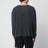 Aged Black MothTech Waffle Langarm-T-Shirt