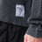 Aged Black MothTech Waffle Langarm-T-Shirt