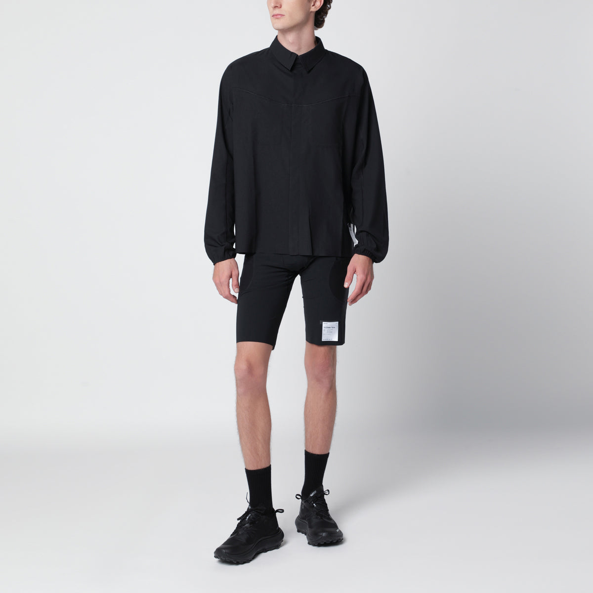 Chemise AmbientWarp River noire