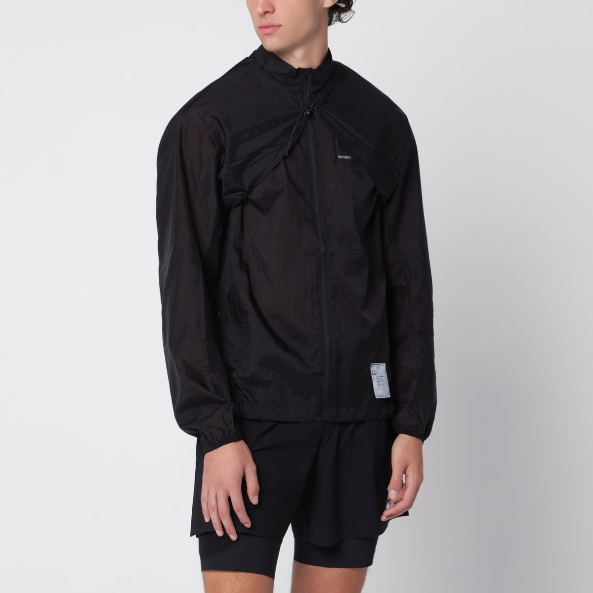 Black Rippy Modular Windbreaker