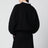 Sweat noir en mélange de viscose