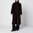 Manteau réversible Rilana Mahogany en cuir