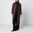 Manteau réversible Rilana Mahogany en cuir