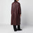 Manteau réversible Rilana Mahogany en cuir