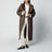 Brown Rein reversible leather coat