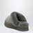 Disquette grey suede slippers