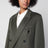 Manteau Catriona vert en mélange de laine