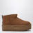 Classic Ultra Mini platform boots in chestnut