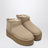 Stivali Classic Ultra Mini con Plateau color sabbia