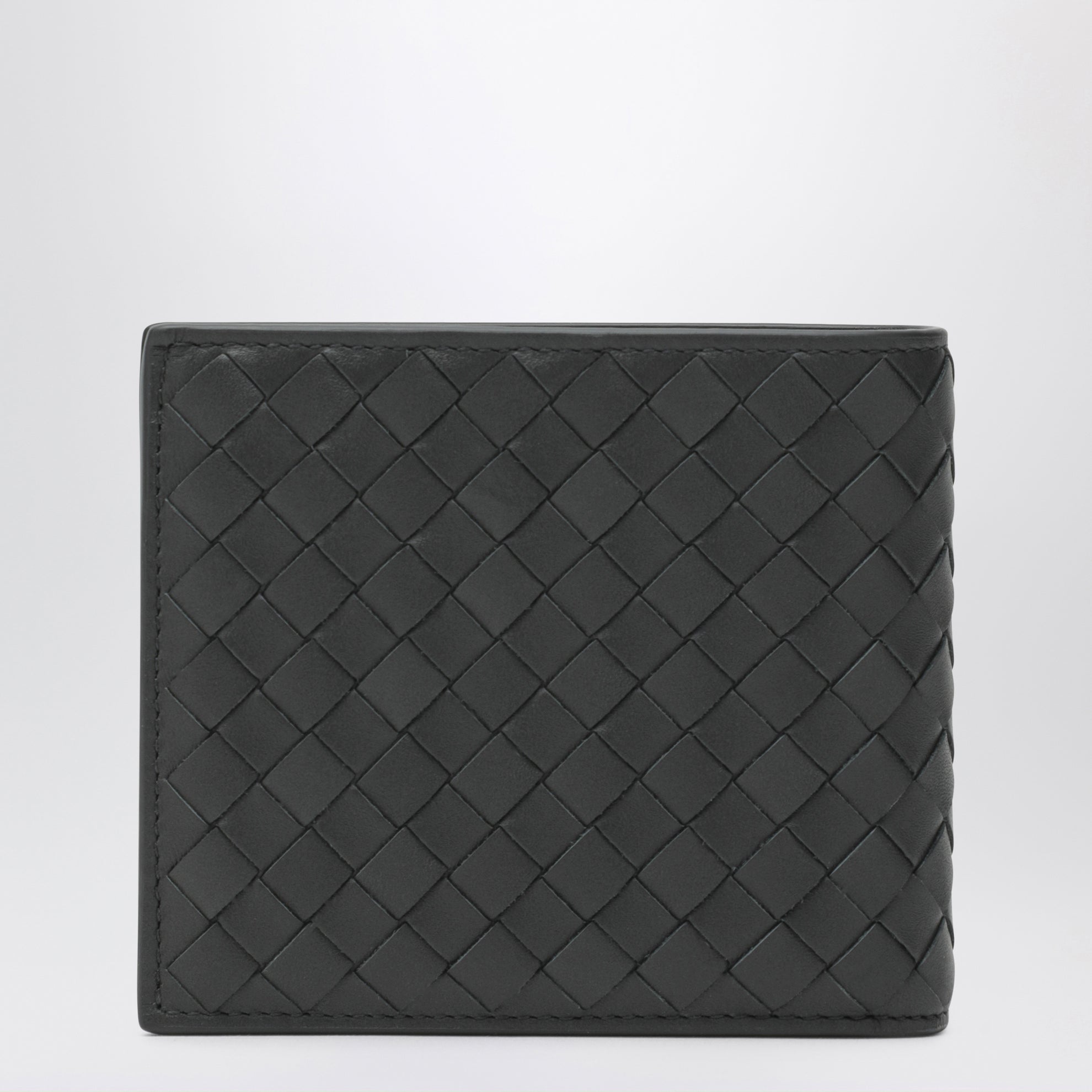 Slate Grey Intrecciato Wallet