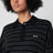Polo rayé Slinky noir en modal mélangé