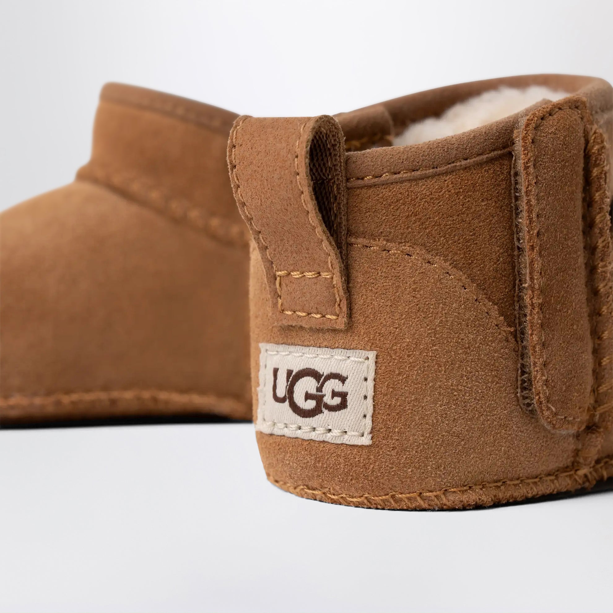 Bottines Classic Ultra Mini pour bébé couleur Chestnut