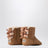 Bottines Bailey Bow Ribbon en daim couleur Chestnut