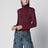 Top con foulard bordeaux