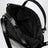 Borsa a cuore Heart Bag Croco in pelle nera