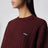 Maglione a trecce in lana e cashmere color cioccolato