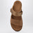 Goldenstar Glide suede sandals in chestnut