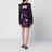 Mini-robe Blackberry Wine à sequins