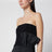 Black Bustier Bow Dress mini dress