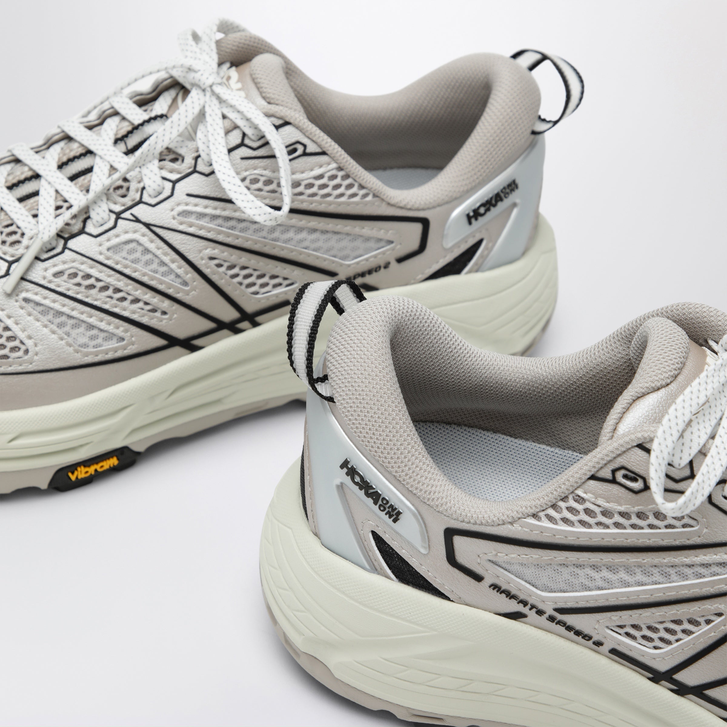 HOKA ONE ONE® Sneakers Mafate Speed 2 Putty/Black | TheDoubleF
