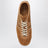 Sneakers marron en cuir et daim