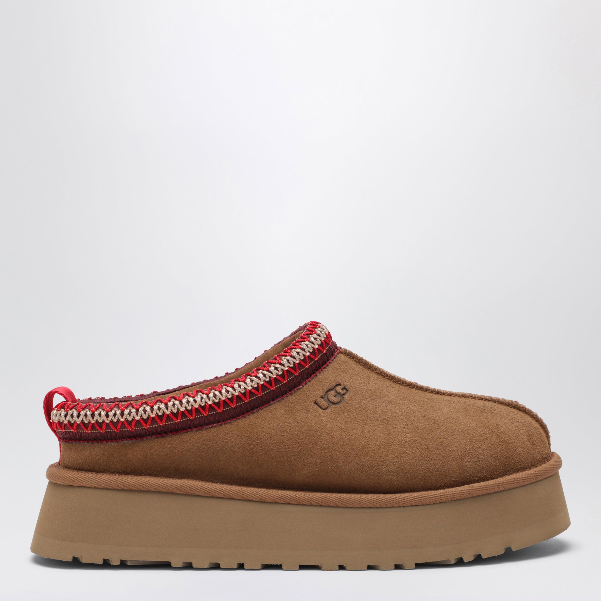 Ciabatta Tazz castagna in suede