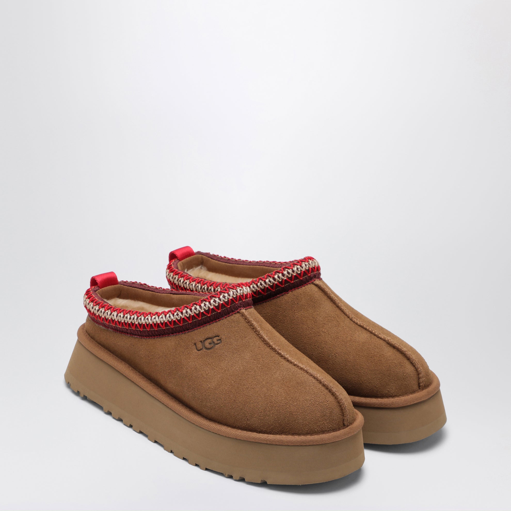 Ciabatta Tazz castagna in suede